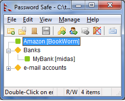 PasswordSafe for Windows